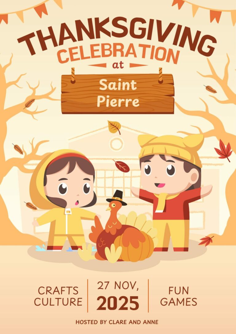 Thanksgiving à Saint Pierre