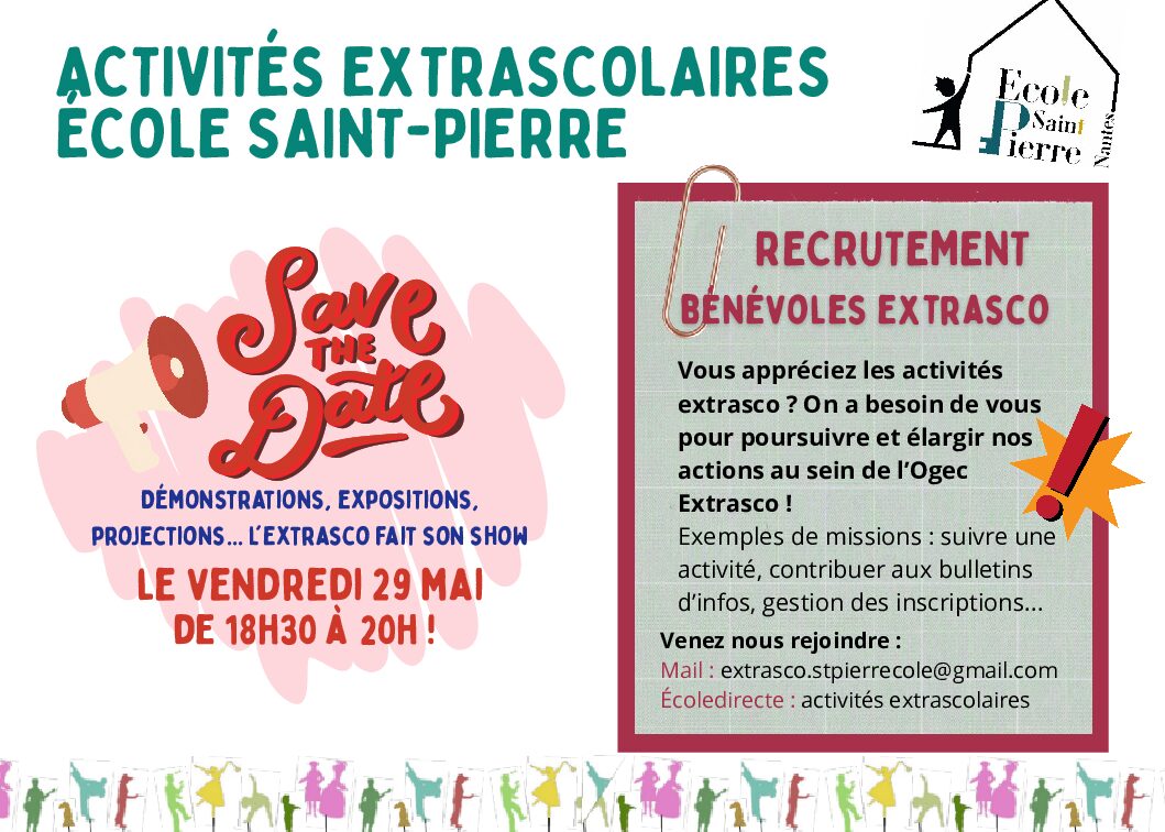 Info – Soirée extrasco 2026